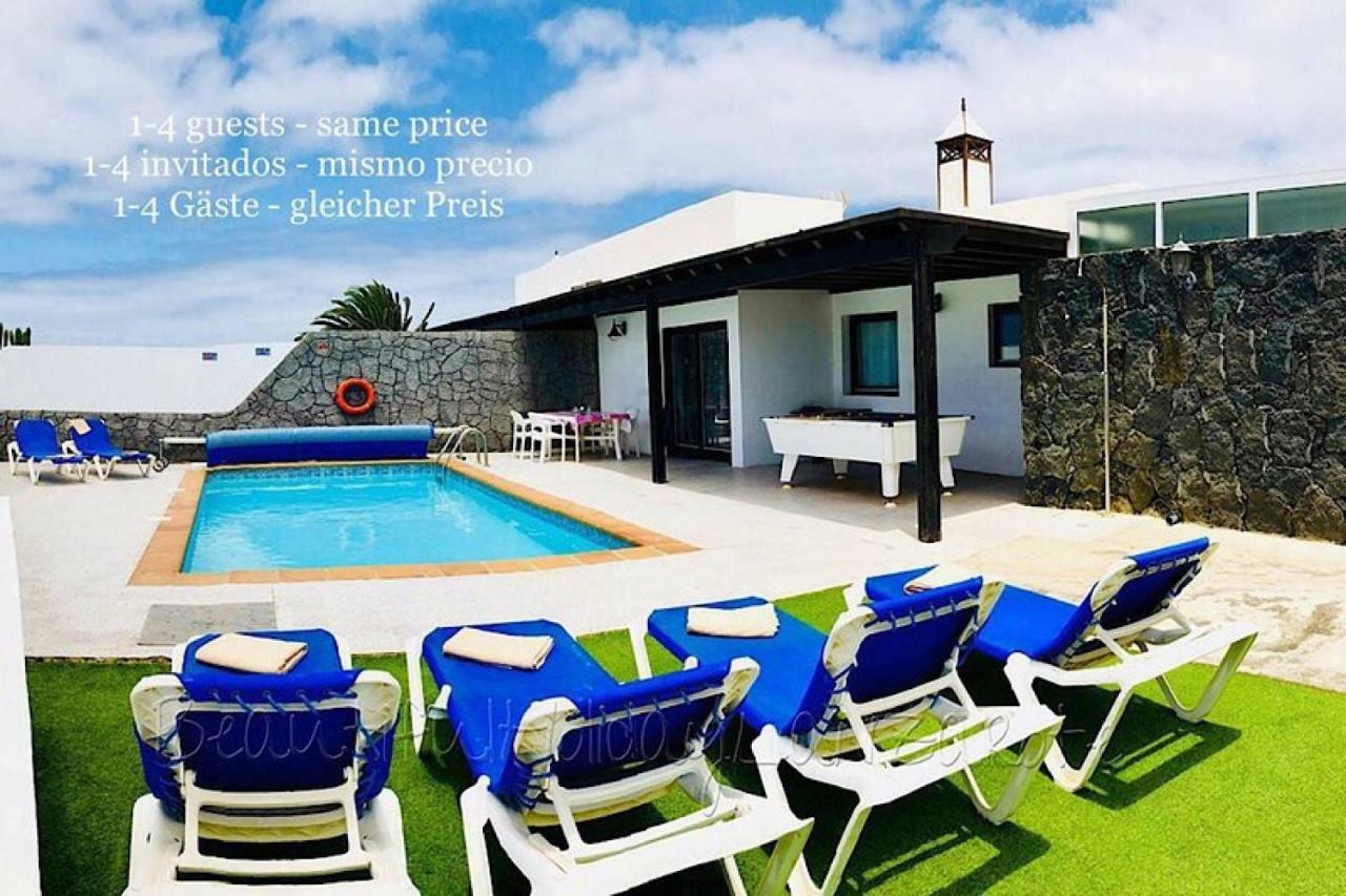 Villa Neptuno With Private Pool, Sea View, Sat-Tv & Free Wifi Πλάγια Μπλάνκα Εξωτερικό φωτογραφία