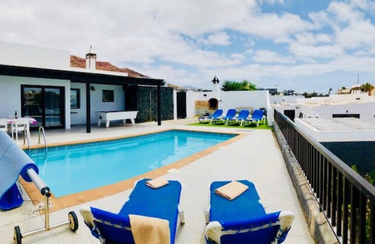 Villa Neptuno With Private Pool, Sea View, Sat-Tv & Free Wifi Πλάγια Μπλάνκα Εξωτερικό φωτογραφία
